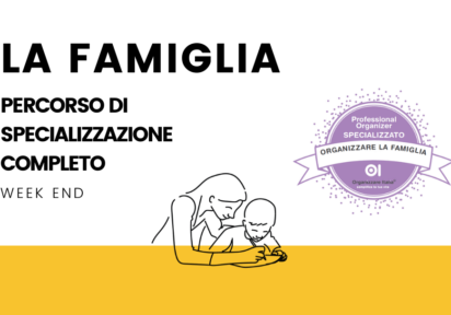 febbraio ’25 – maggio ’25 – weekend – Organizzare la famiglia – Specializzazione Completa