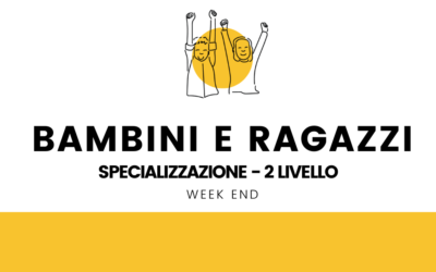 5/6 e 12 aprile 2025 – Organizzare con bambini e ragazzi – II Livello