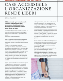 rivista Professional Organizer BLUMA 2