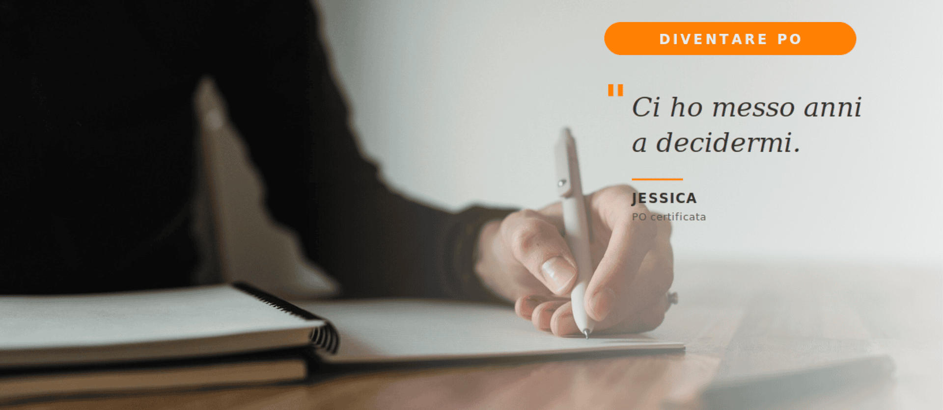 Jessica, Professional Organizer certificata CPOE: la sua storia di chi ha aspettato anni prima di iscriversi al corso di Organizzare Italia