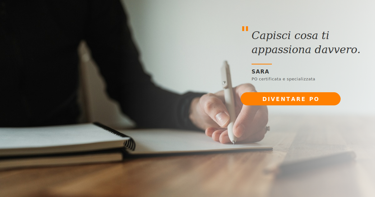 Sara Lui Professional Organizer specializzata organizzazione del lavoro con Organizzare Italia